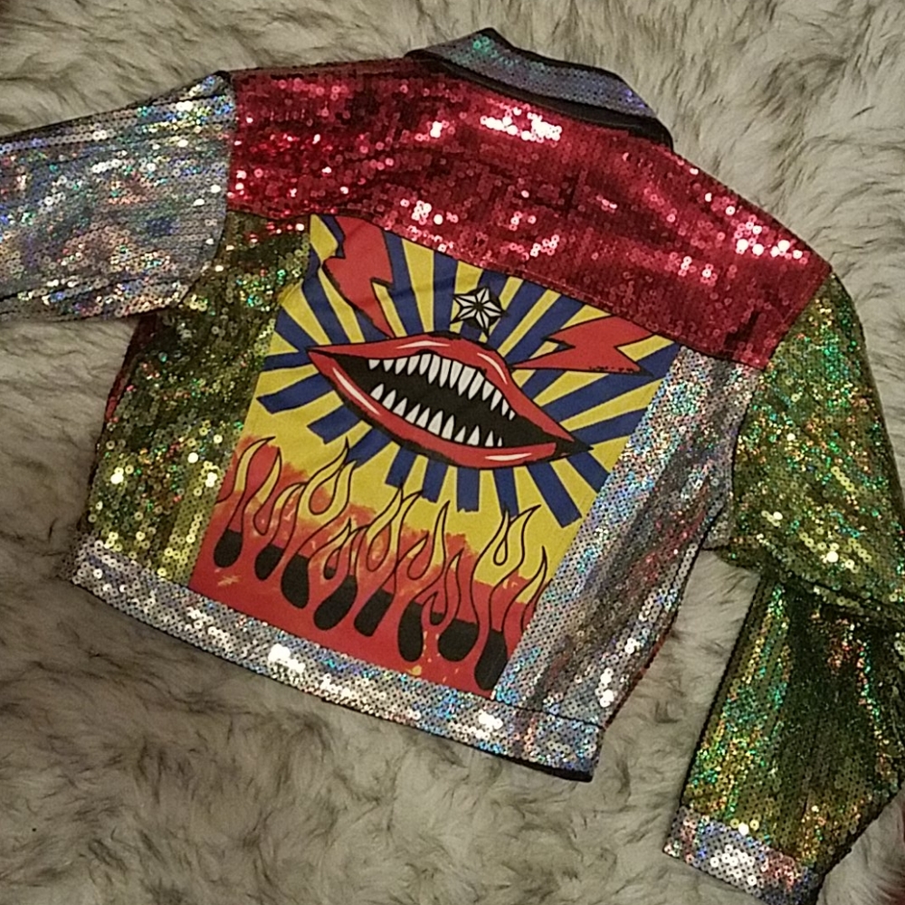 Sequin Rockstar Jacket
